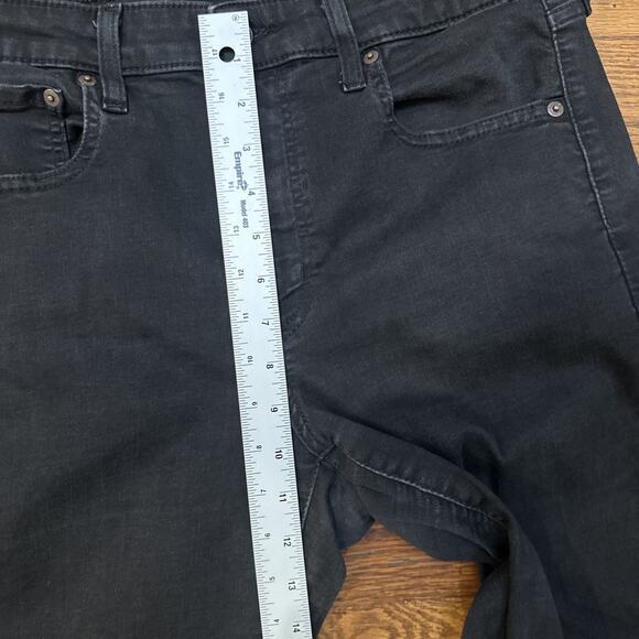 Levi’s Jeans Womens Black 726 Flare 31x32 Stretch Flared - Picture 8 of 13